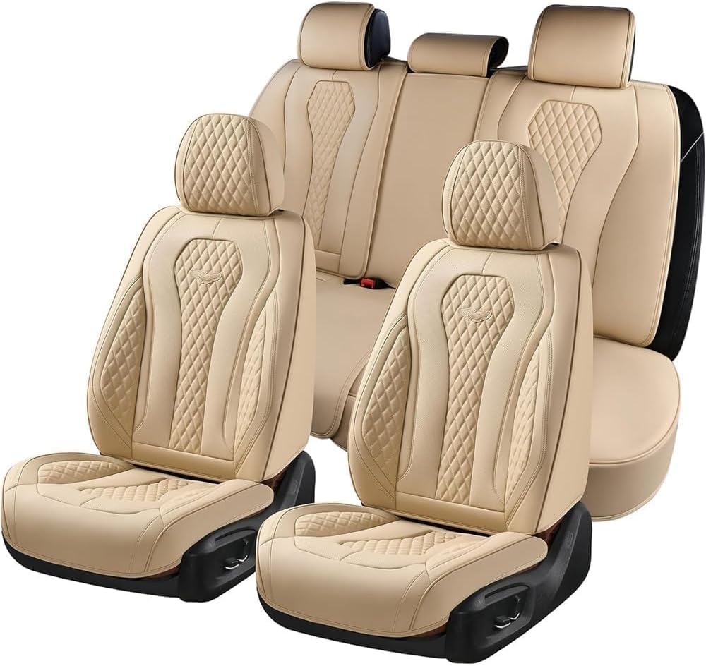 Beige Seat Cover Premium