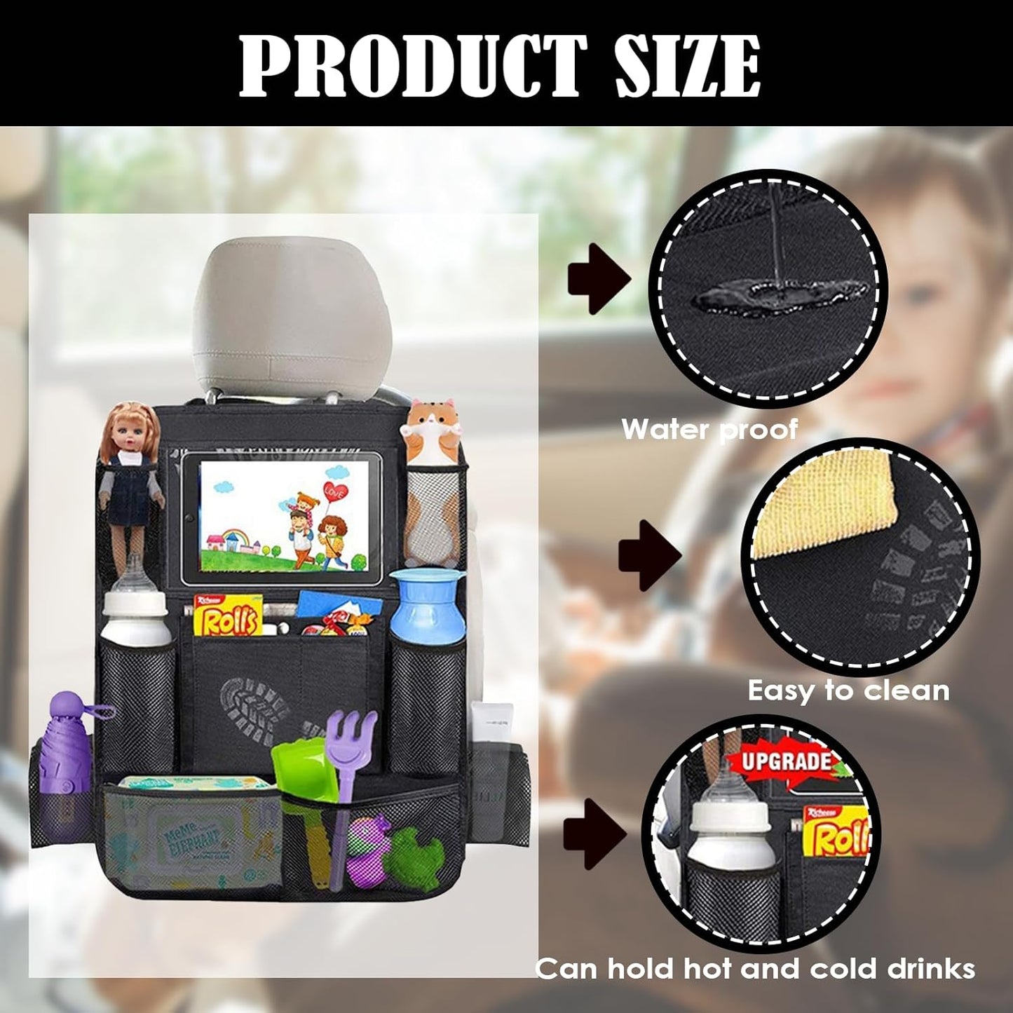 Car Backseat Organizer