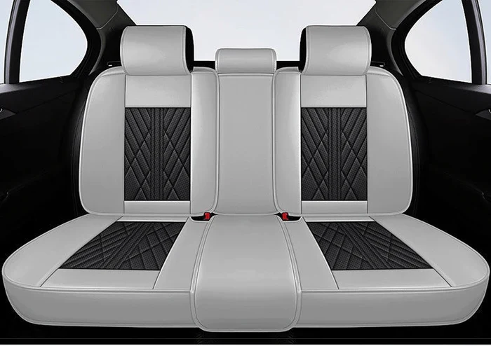 Grey & Black Seat Cover