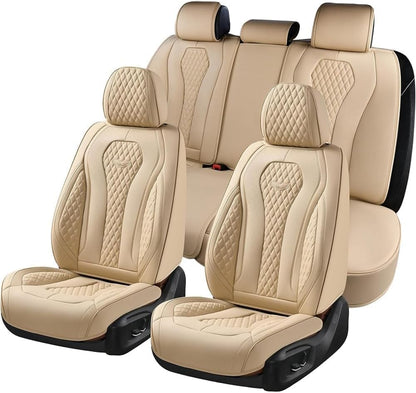Beige Seat Cover Premium
