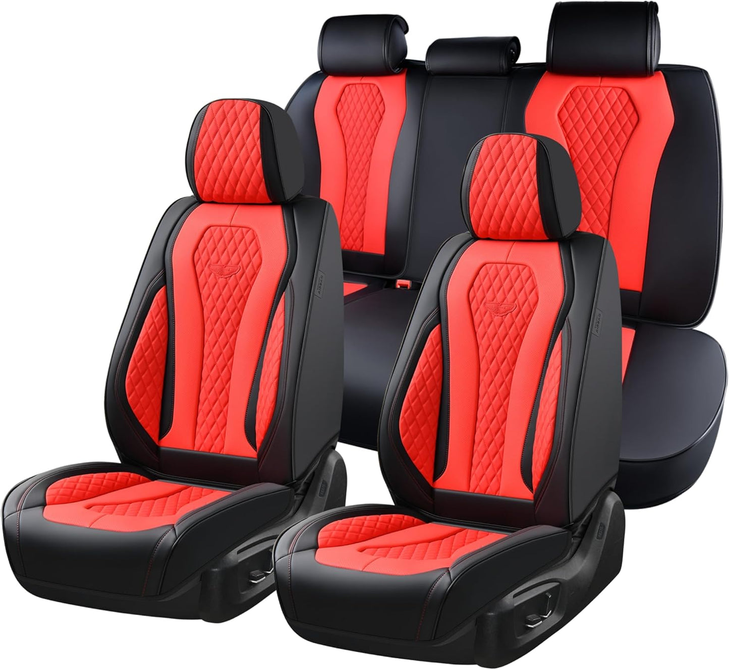 Black & Red Seat Cover Premium