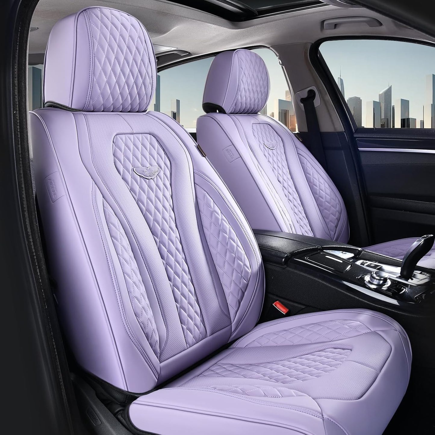 Purple Seat Cover Premium