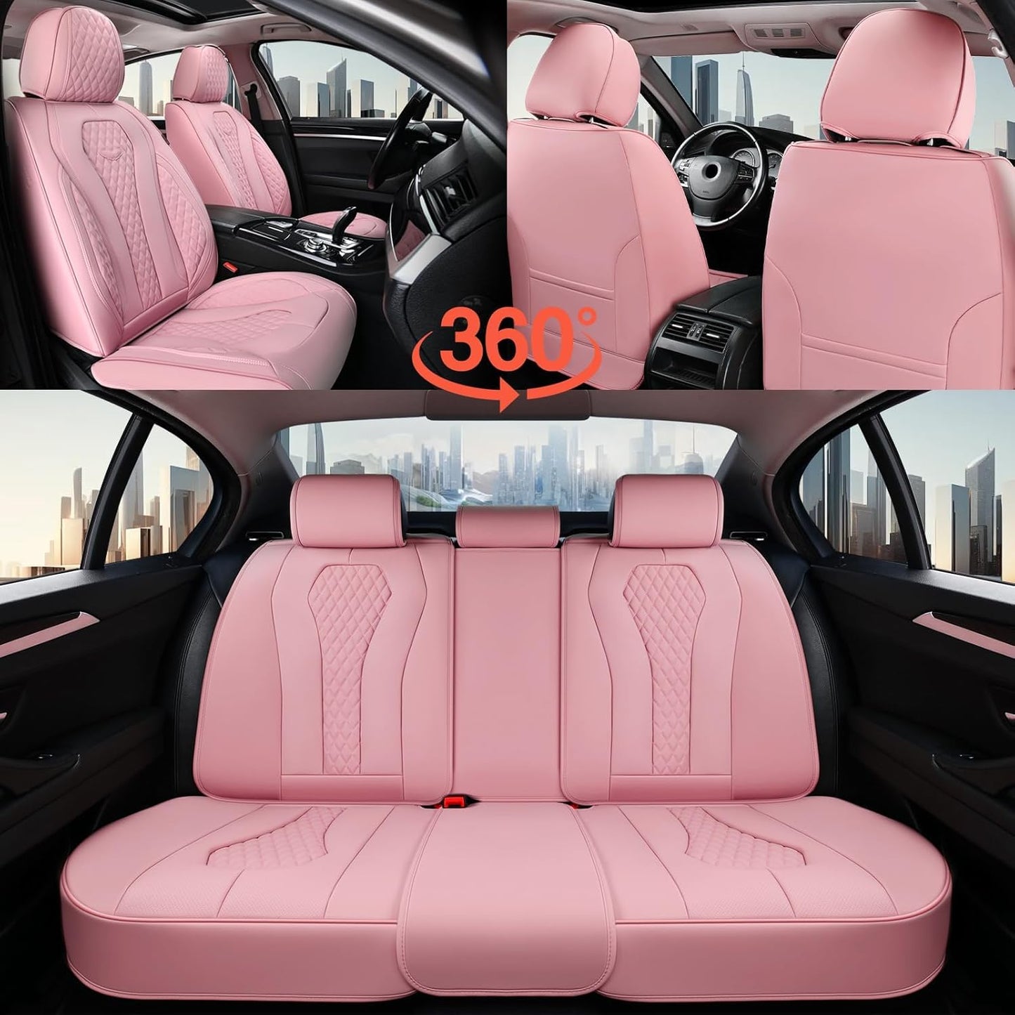 Pink Seat Cover Premium