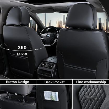 Black Seat Cover Premium