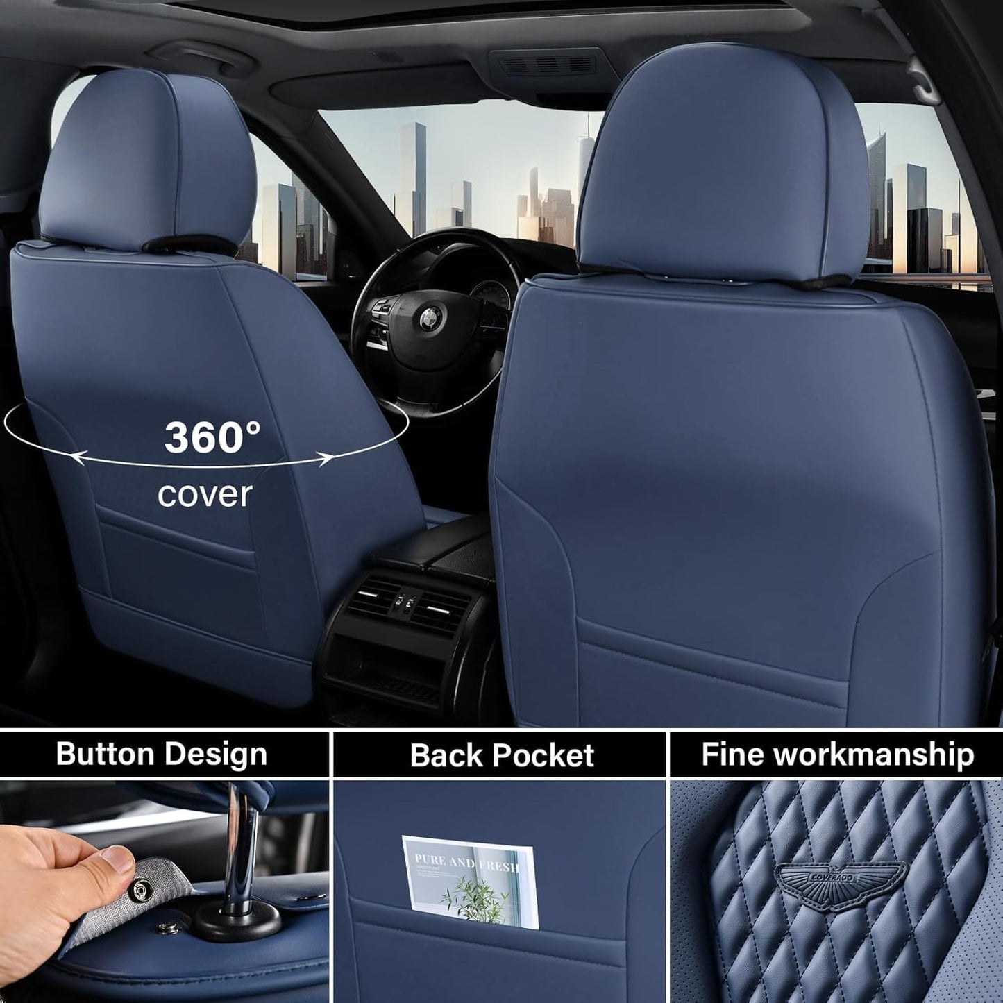 Bue Seat Cover Premium