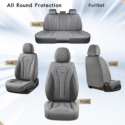 Gray Seat Cover Premium
