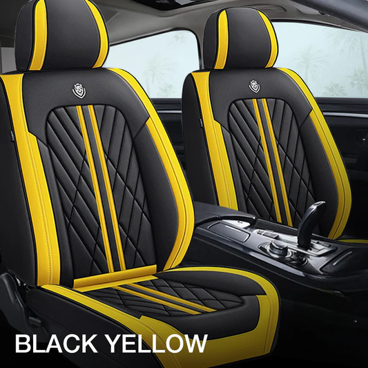 Black & Yellow Seat Cover