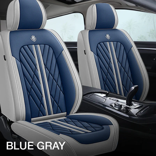 Blue & Grey Seat Cover