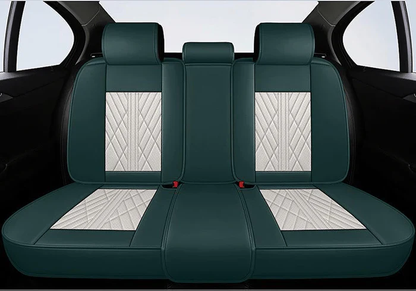 Beige Green Seat Cover