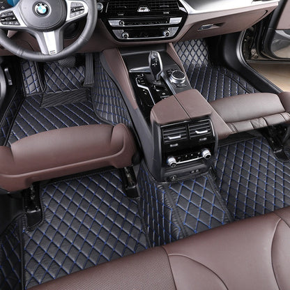 Black & Blue Car Mats Classic Series