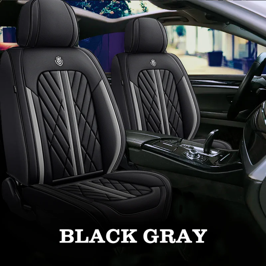 Black & Gray Seat Cover