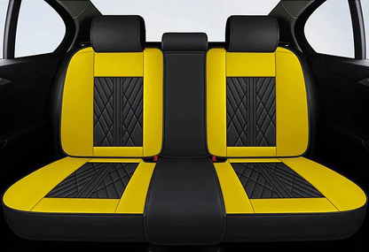 Black & Yellow Seat Cover
