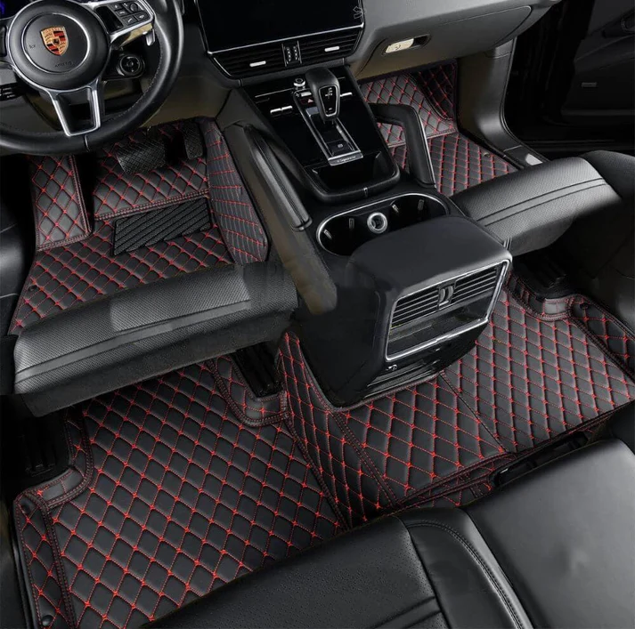Black & Red Car Mats