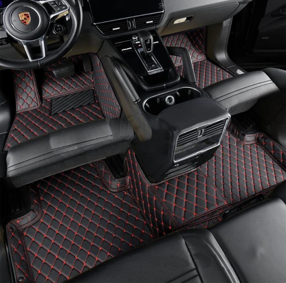 Black & Red Car Mats