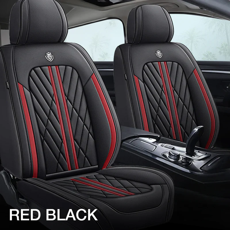 Red Black Seat Cover