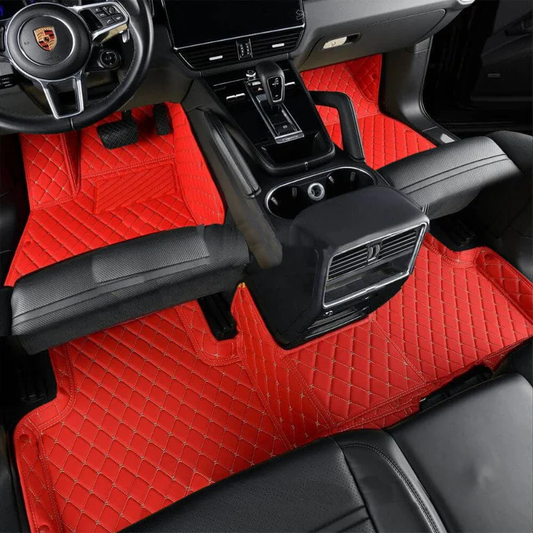 Red Car Mats